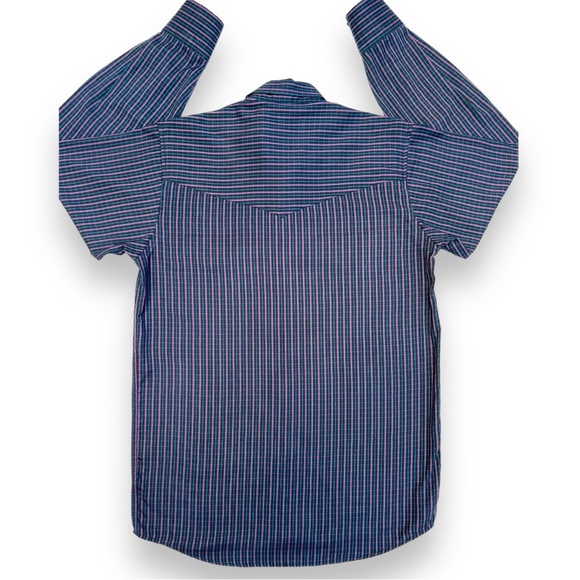 Mens Early Y2K Crazy Cowboy Pearl Snap Western Shirt size Medium - Picture 3 of 13